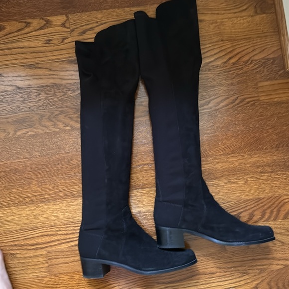 Stuart Weitzman. Black over knee boots size 8.5 - Picture 4 of 5